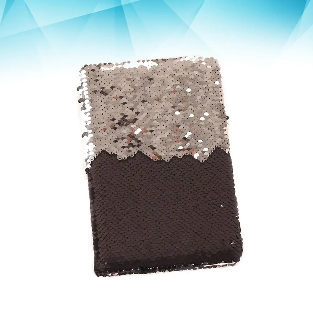 

A5 Sequin Notebook Thick Sparkling Cover Protects Pages Ideal for Diary Journal Travel Notes Daily Planning Gift Use