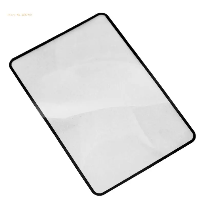 Paper Size Glass PVC Plastic Flat Full Page Reading Magnifier Gift Dropship