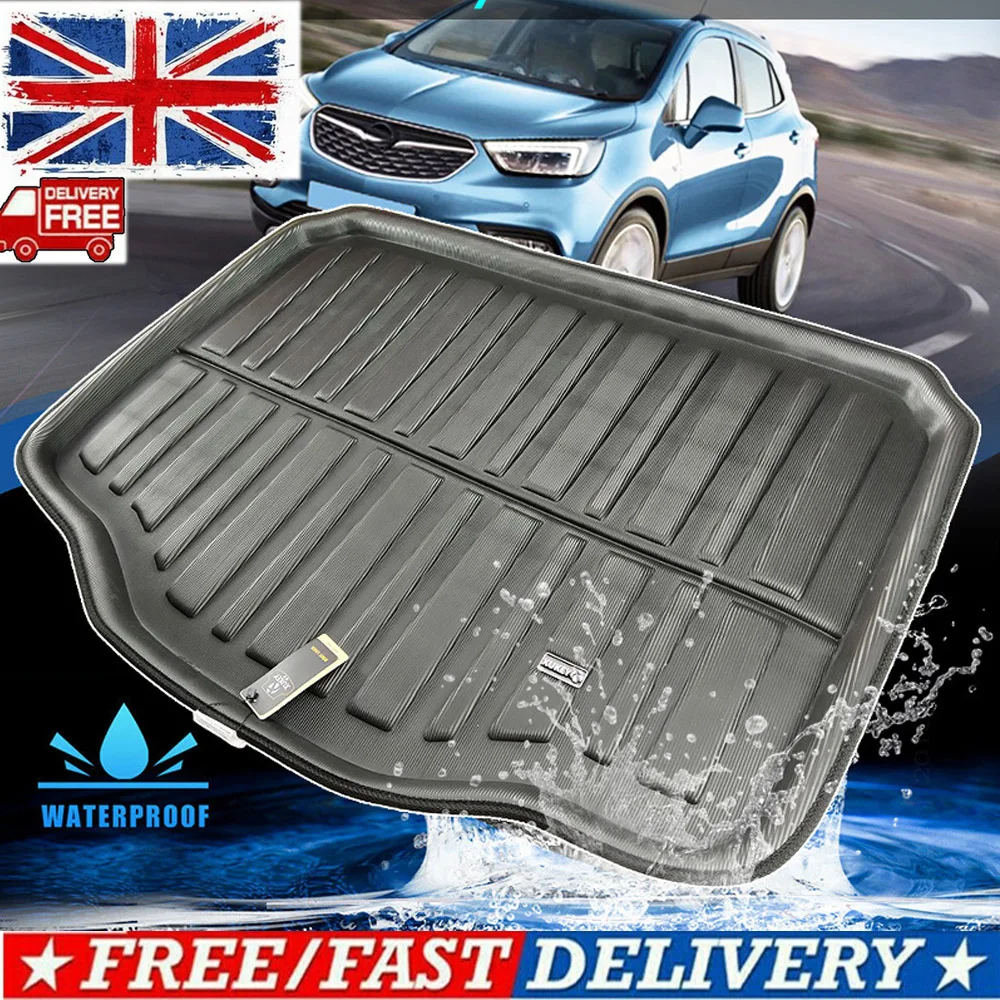 Tailored for VAUXHALL MOKKA / X MK1 2012-2019 Boot tray liner car mat Heavy Duty