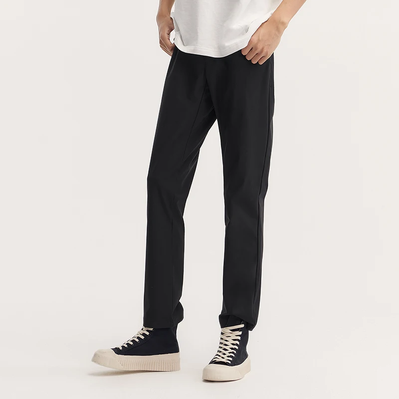 セミルパンツ メンズ 快適パンツ 2025年秋新作 イージーケア 通勤 スリムフィット