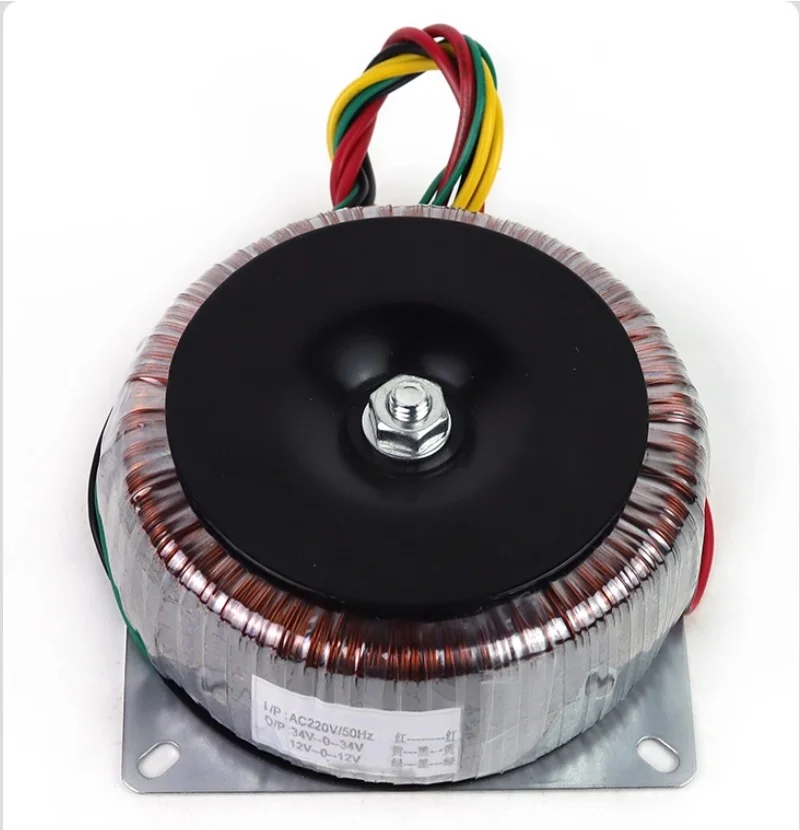 500W AC220V power amplifier toroidal transformer 220V to 24V, 12V, dual 32V, 18V, suitable for HIFI amplifier audio