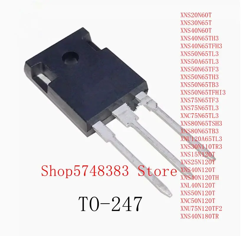 10PCS XNS20N60T XNS30N65T XNS40N60T XNS40N65TH3 XNS40N65TFH3 XNS50N65TL3 XNS50A65TL3 XNS50N65TF3 XNS50N65TH3  XNS50N65TB3 TO-247