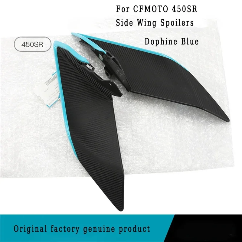 Per CFMOTO 450SR 450 SR 450 SRS 2022 2023 2024 Spoiler laterale, ala vento fissa, protezione ala, spoiler anteriore, accessori moto