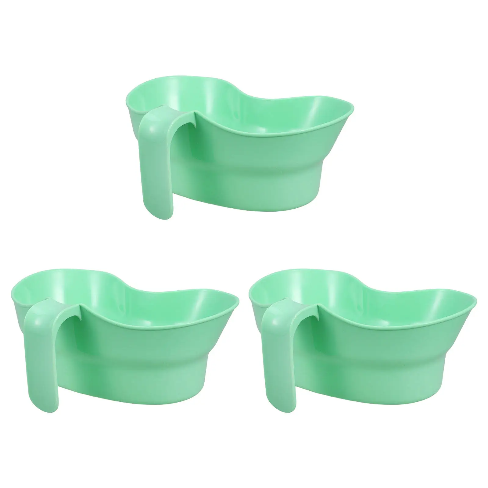 3Pcs Patient Oral Rinse Cup Set Lightweight Spit Cup Vomit Basin Basin for Elderly Oral Care Hospital Nursing Puke Bucket