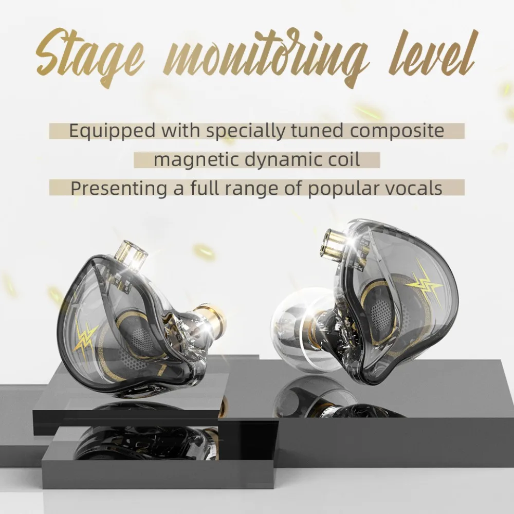 

Detachable Cable Monitor Headphones with Mic Round Head Wired Gaming Headset Heavy Bass 3.5mm Monitoring Earplugs Mobile Phone