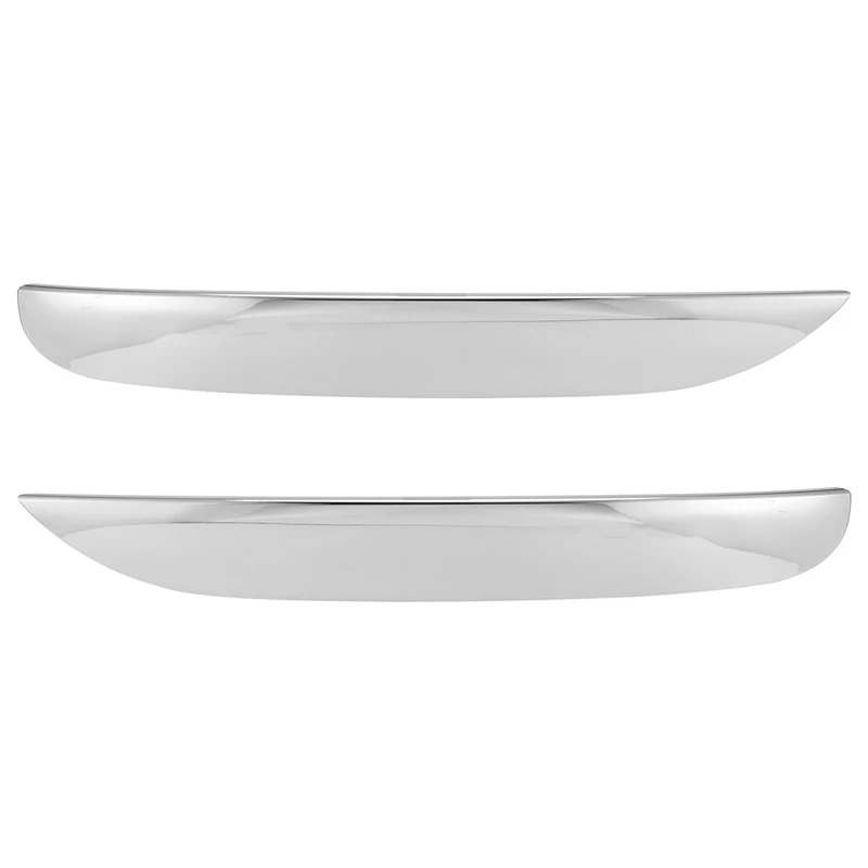 

1 пара хромированных автомобильных M спортивных передних бамперов гриля литье отделки 51118047727 51118047728 для BMW 7 серии F01 F02