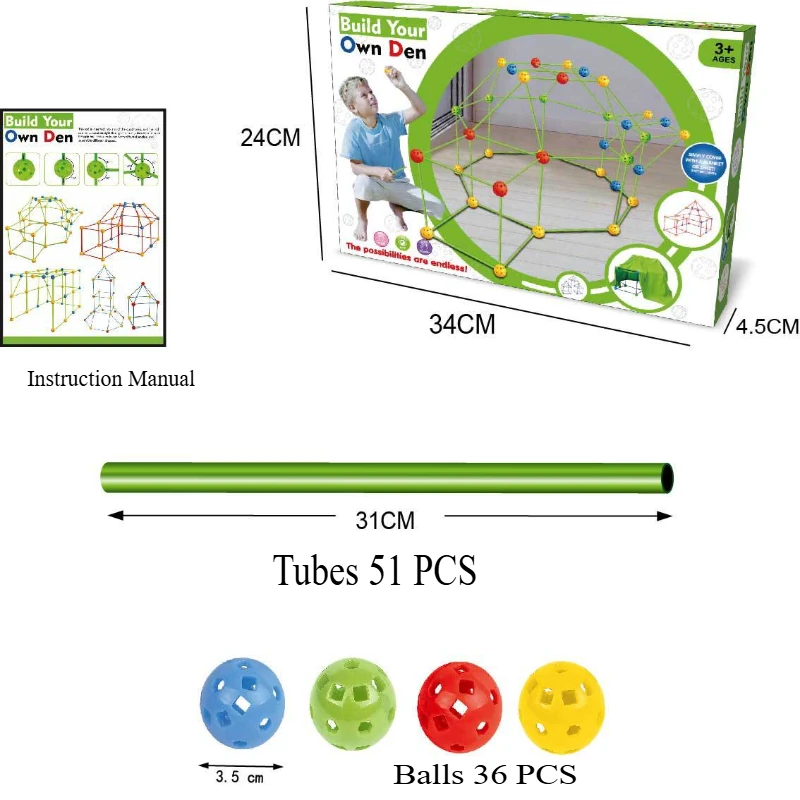 ألعاب البناء ثلاثية الأبعاد DIY مجموعة مكعبات بناء القلعة للأطفال لعبة تجميع بناء المنزل التظاهري هدايا عيد الميلاد للأطفال #5