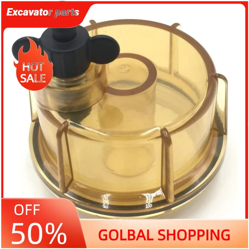 

Replacement RK30475 Fuel Water Separator Collection Bowl Plastic Clear Bowl Replaces S3213