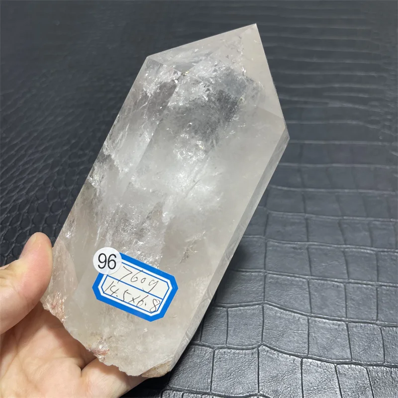 760g Rainbow Clear Lemurian Seed Quartz Point Cluster Crystal Rough Healing