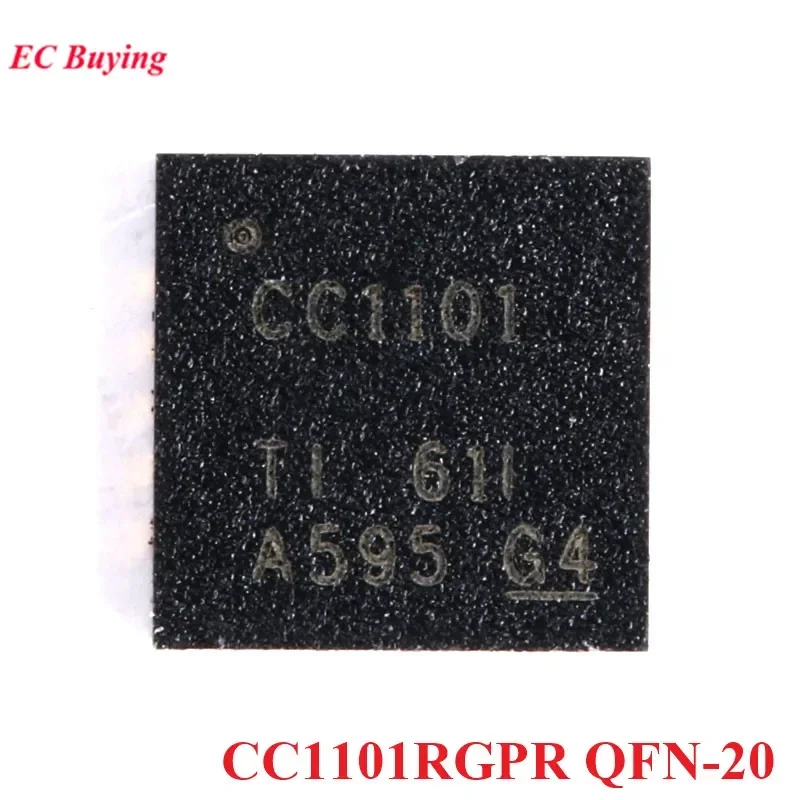 CC1101 CC1101RGPR QFN-20 QFN20 Wireless Transceiver Chip IC New Original