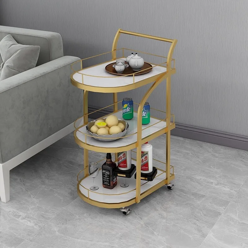 Bedroom Square Simple Trolleys Restaurant Entryway Luxury Modern Cart Waterproof Free Shipping Muebles Living Room Furniture