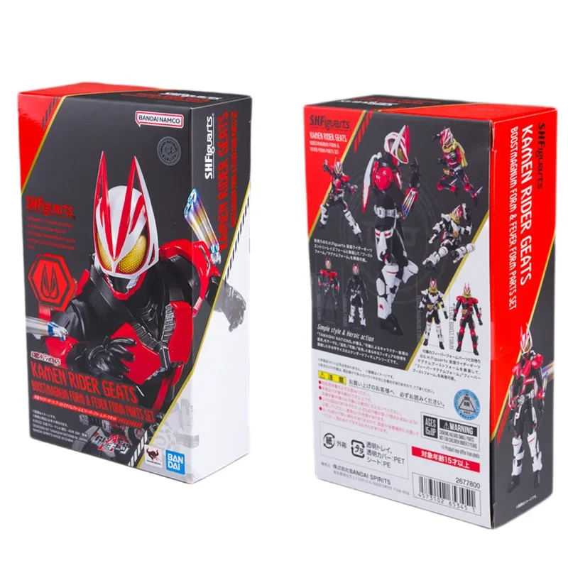 Oryginalne, oryginalne figurki do Kamen Rider z Anime, BOOSTMAGNUM, zestaw części do postaci SHF, zabawki modele figurki, prezenty dla dzieci