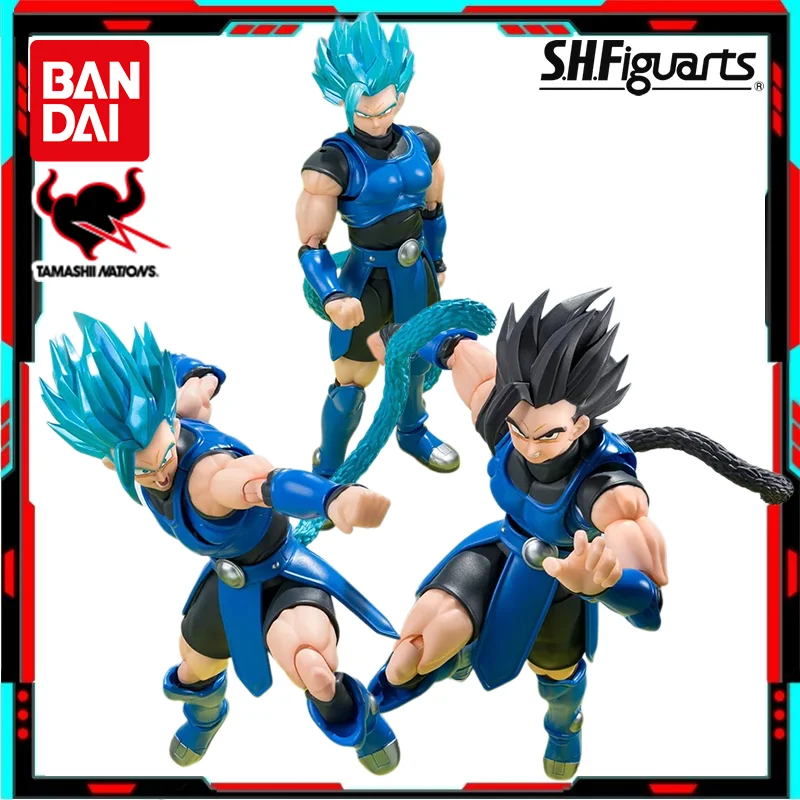 Original BANDAI S.H.Figuarts Dragon Ball Legends 7th Anniversary Figure Anime Action Model Collectible Figurals Brinquedos Toys