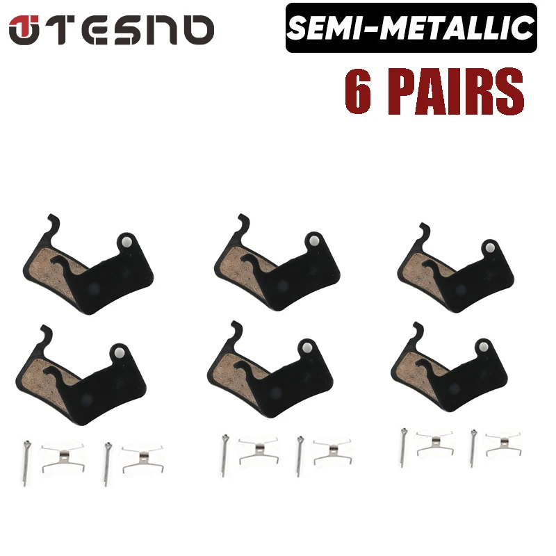 TESNO Resin Schijfremblokken voor SHIMANO A01S Slijtvaste Hydraulische Remblokken MTB Remblokken voor M06 M07 Fiets Onderdelen