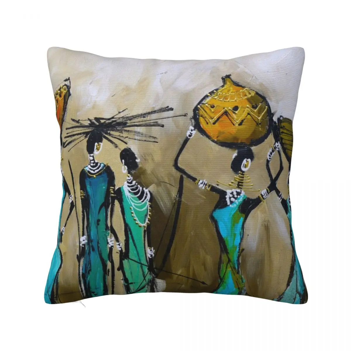 

African Pride Throw Pillow pillow pillowcase home decor items Anime