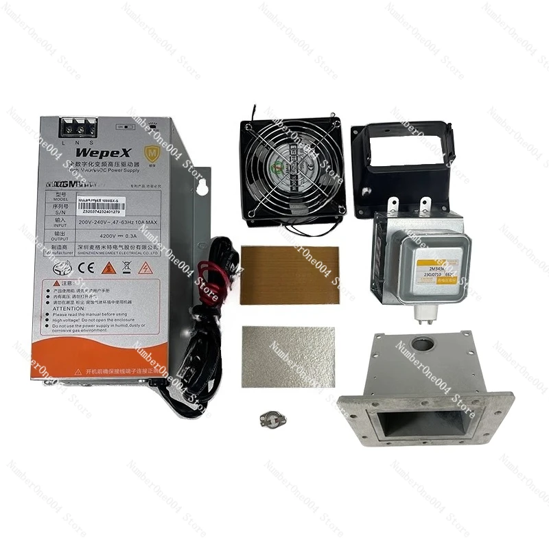

Подходит для микроволнового источника питания WepeX1000BX-S с регулируемой мощностью, соответствующего 1,5 кВт Witt с магнетроном с воздушным охлаждением