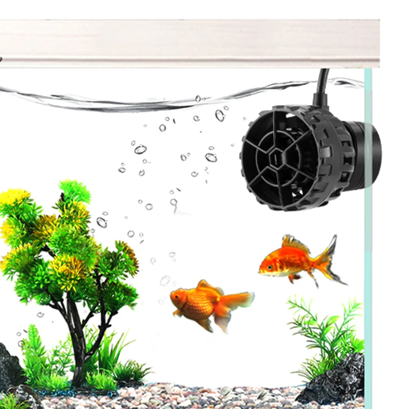 Mini Aquarium Wave Maker Fish Tank Pump Oxygen Making for Betta Fish