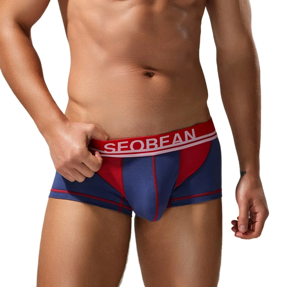 

Мужские шорты-боксеры с выпуклостью, дышащие трусы с низкой талией, Calzoncillos Hombre, шорты-боксеры, плавки, нижнее белье Cuecas, трусики