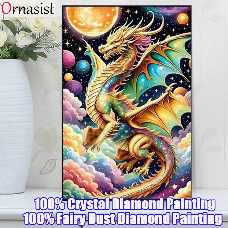 Full Crystal Diamond Embroidery Horse Lion DIY Diamond Painting Tiger 100% Fairy Dust Drill Mosaic Cross Stitch Kit Home Decor