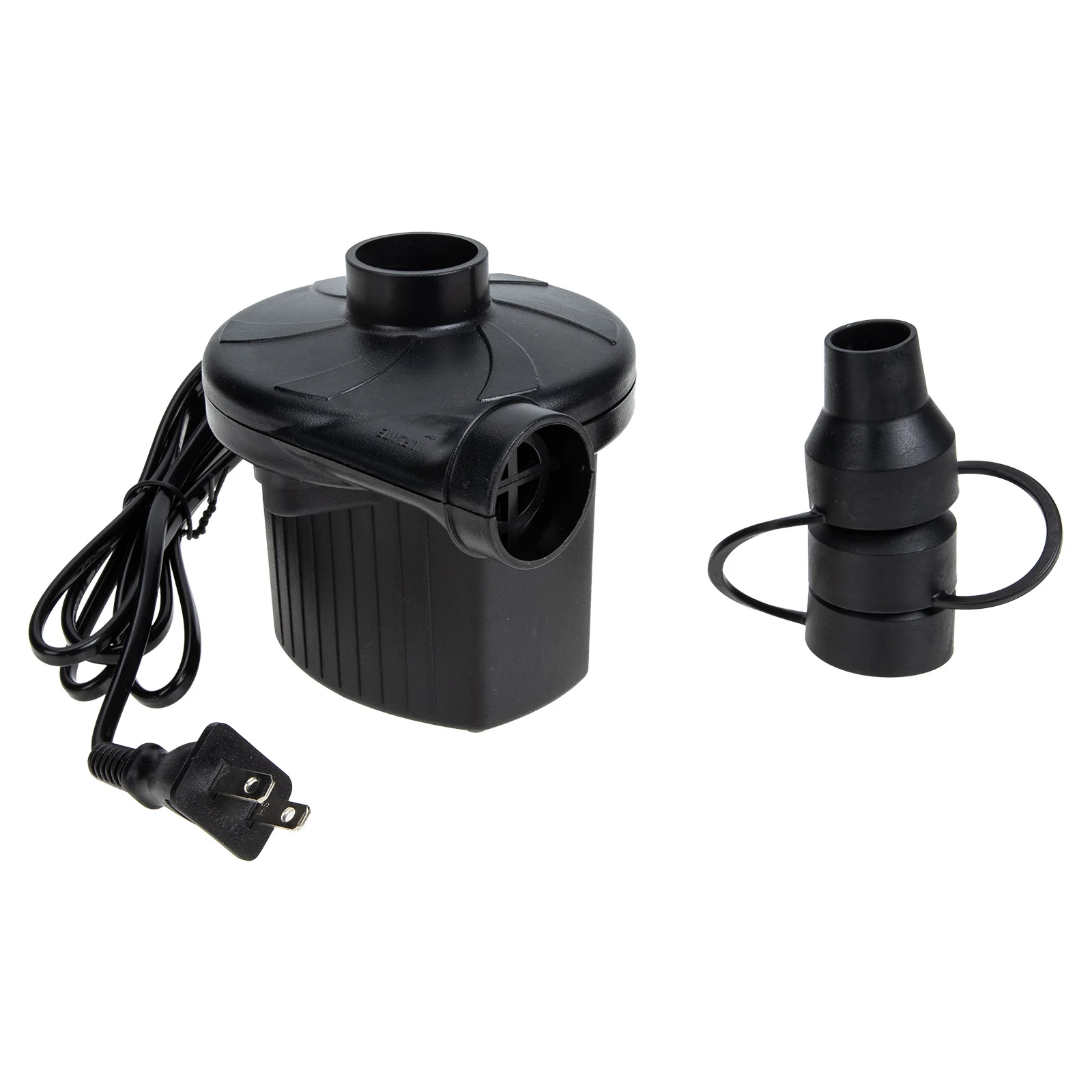 Elektryczna pompka powietrza, lekka, przenośna, szybkie pompowanie do materacy, sportów wodnych, basenu, pontonów, kompresor powietrza dwufunkcyjny.