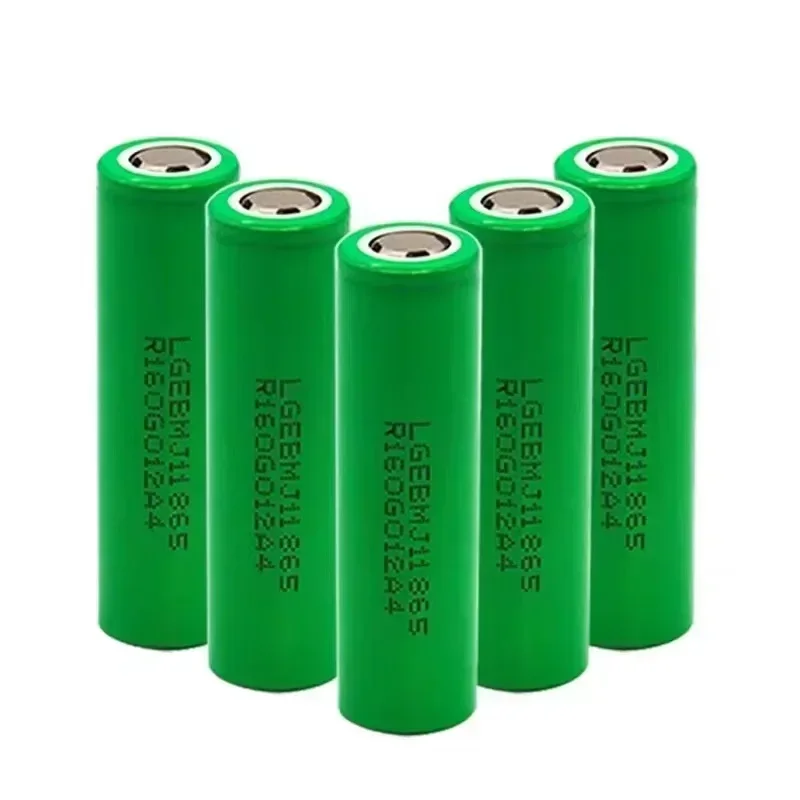 1-10PCS 100% Original MJ1 3.7 v 3500 mah 18650 Lithium Rechargeable Battery For Flashlight batteries for LG MJ1 3500mah battery