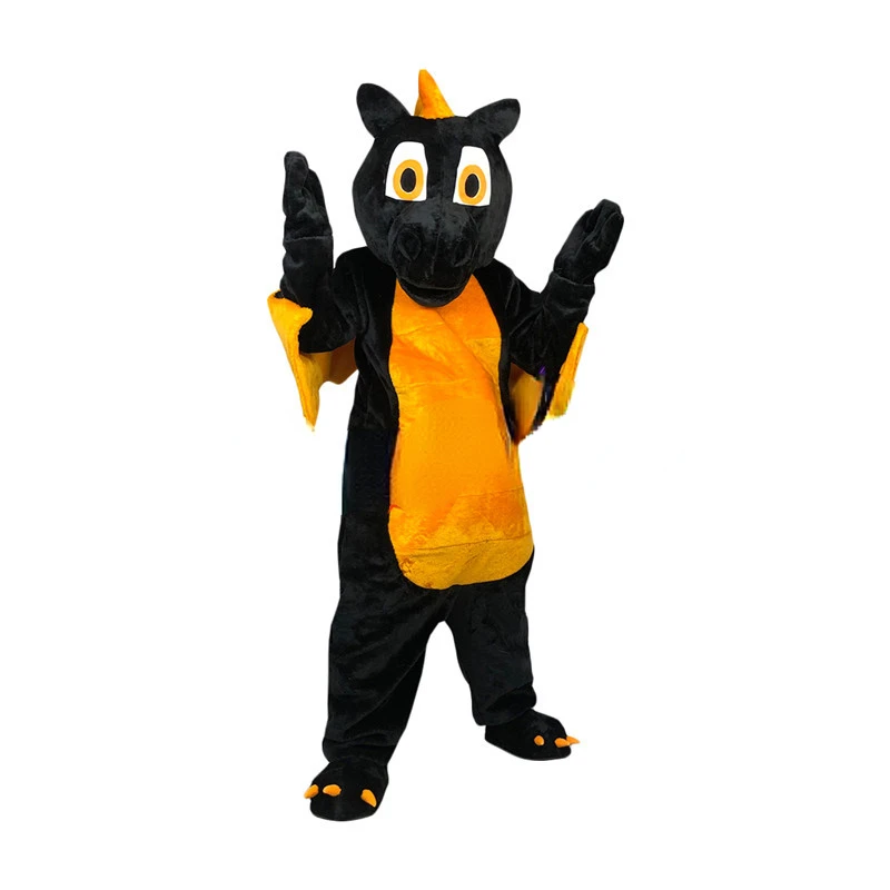 Dragon Mascot Fursuit Costumes Cartoon Performance Mascot Halloween Cosplay Walking Puppet Animal Costume Costume