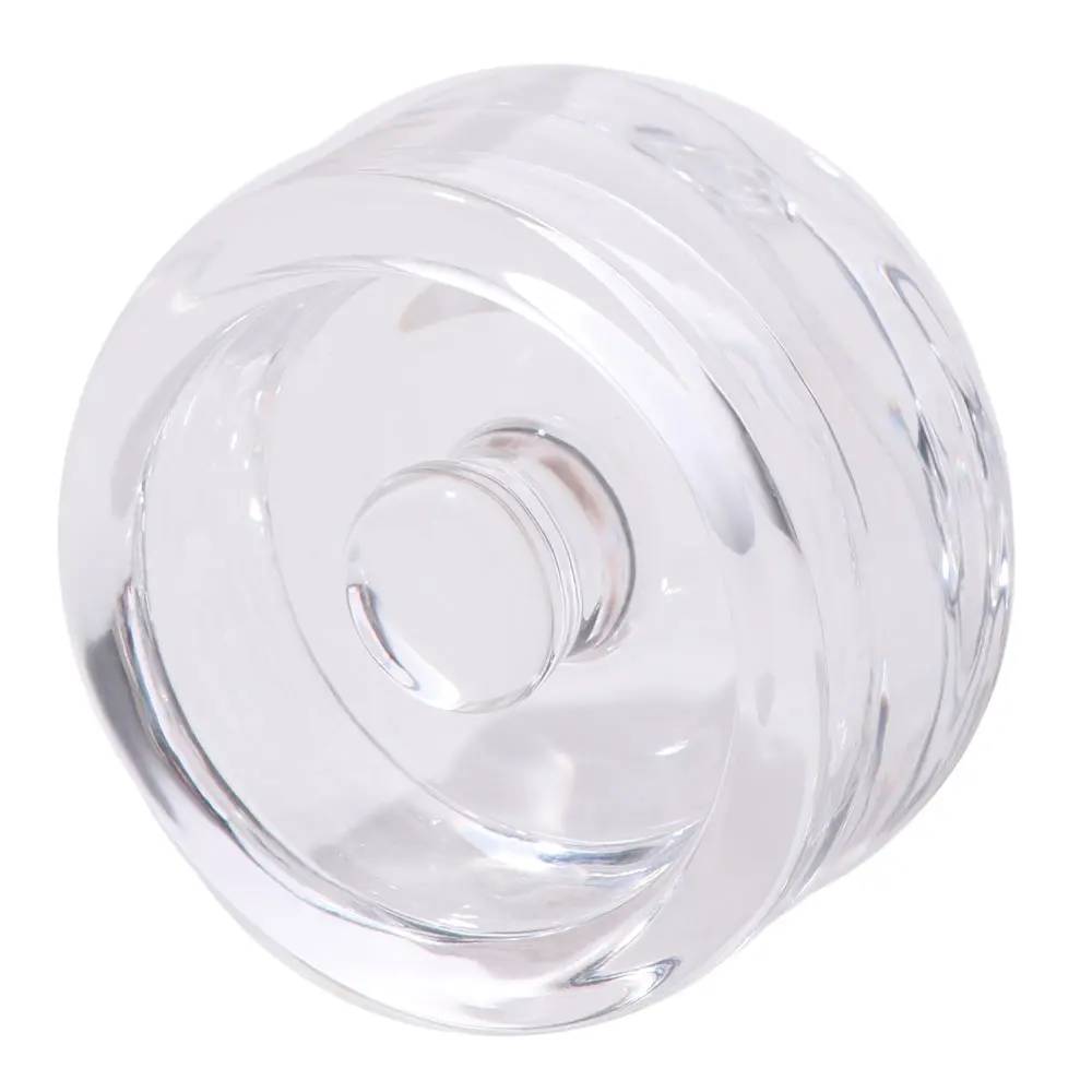 Transparent Fermentation Glass Weights Heavy with Handle Sealed Storage Container Lid Round Cheese Fermentation Lid