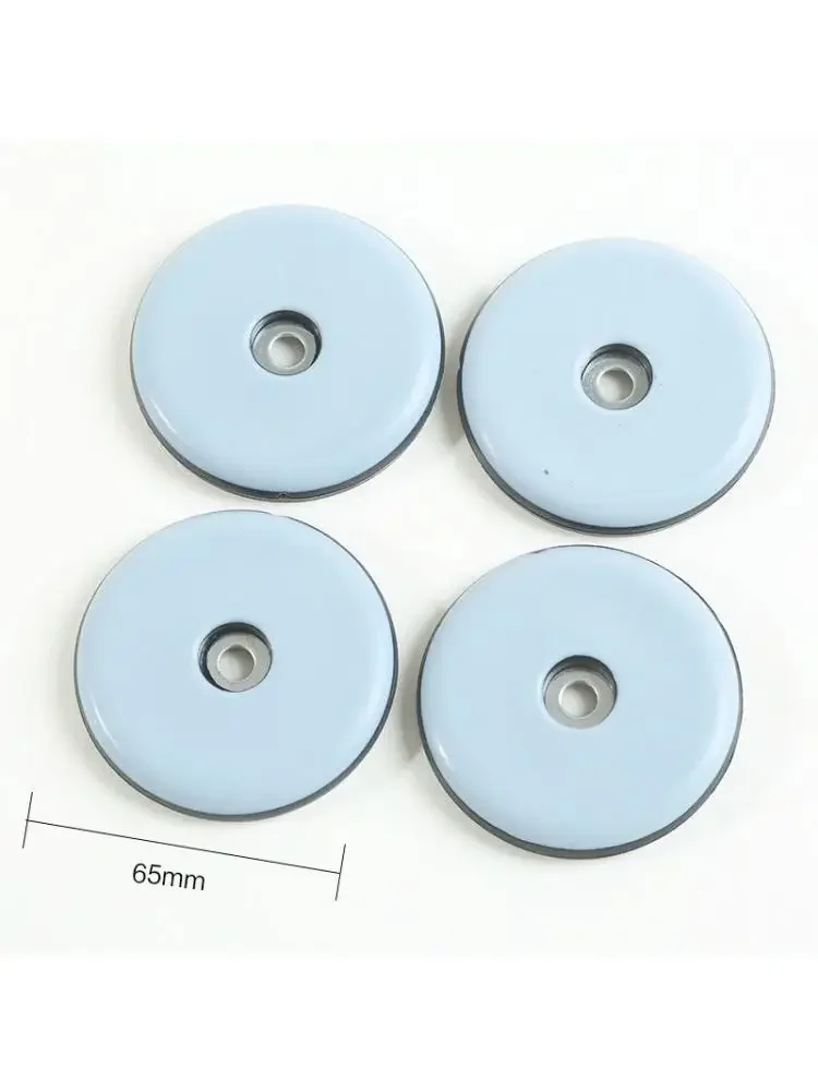 4 Pcs/Lot 65mm Furniture Sliding Pad Self-Tapping Style , Table And Chair Foot Mobile Corner Crash Floor Protection