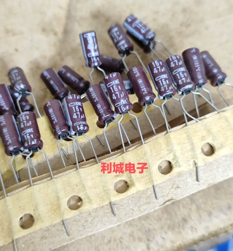 30pcs/lot Original Japanese NIPPON 16V47UF KME 5X11 aluminum electrolytic capacitor free shipping
