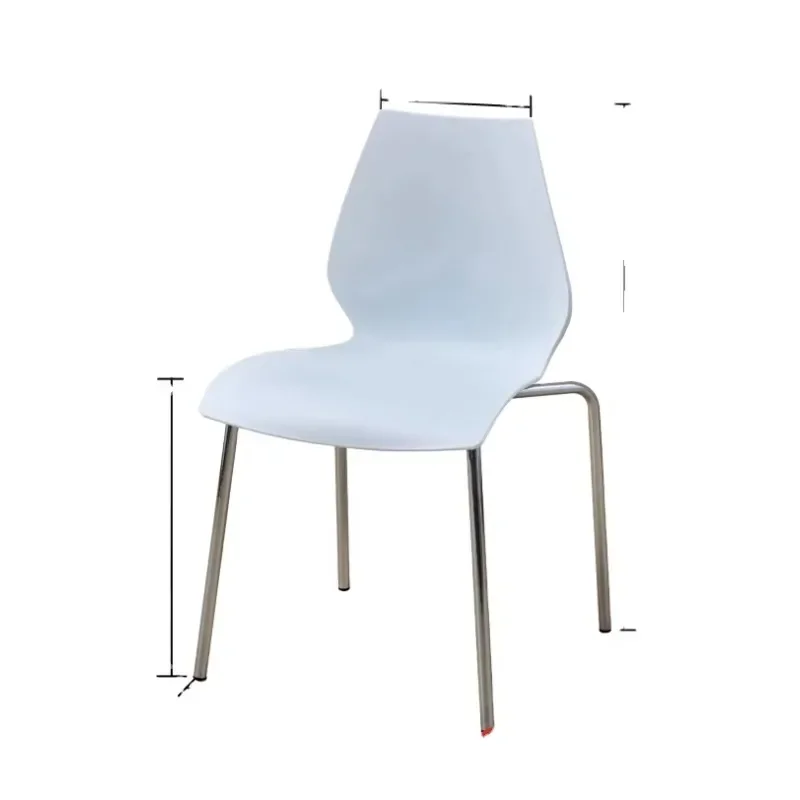 

most popular exhibition and event plastic chairs, light-colored luxury white and black negotiation chairs