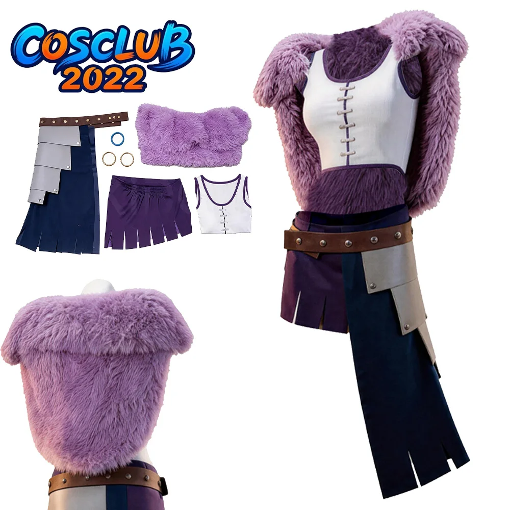 

Disguise Nico Robin Cosplay Vest Skirt Shawl Costume TV Pirate Roleplay Clothing Outfits Halloween Carnival Party Fantasia Suit