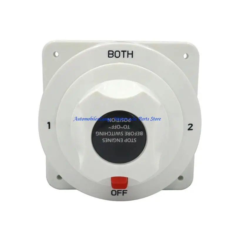 

H7BD 3 Position Marine Battery Switches 300A Current Plastic Housing Brass Terminals