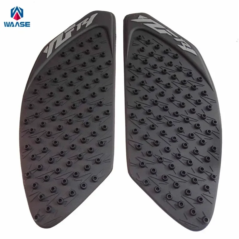 waase For Yamaha YZF R1 2009 2010 2011 2012 2013 2014 Tank Pad Protector Sticker Decal Gas Knee Grip Traction Pad Side