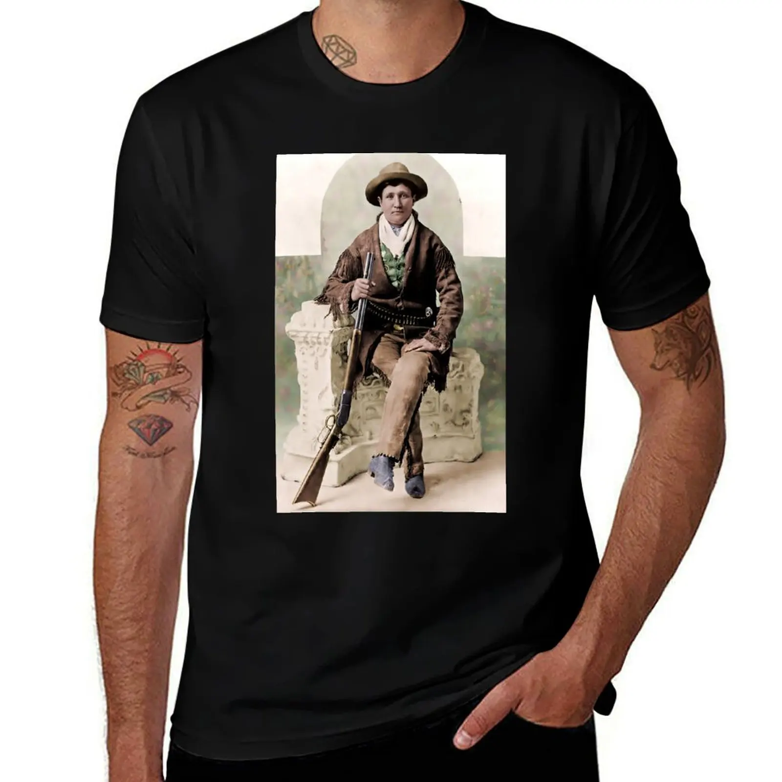 Calamity Jane 1895 T-Shirt Casual Graphic Print Tee T-Shirt