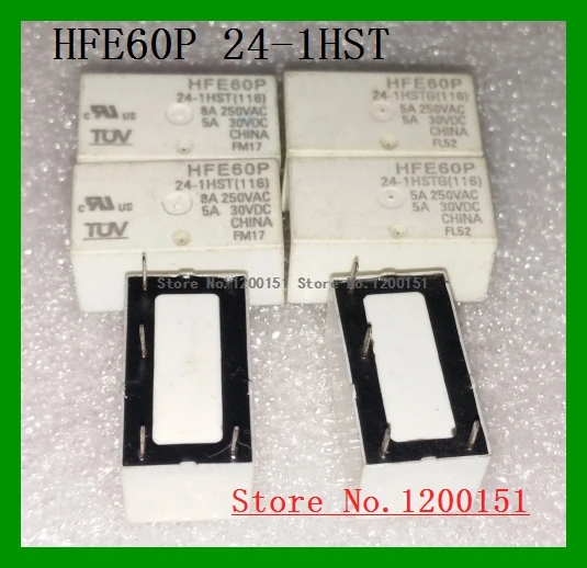 Hfe 60P 24-1Hdst 24-1hdstg 24-1hdst-l1 24-1hdst-l2 24-1hst Relay Dip6 Dip4