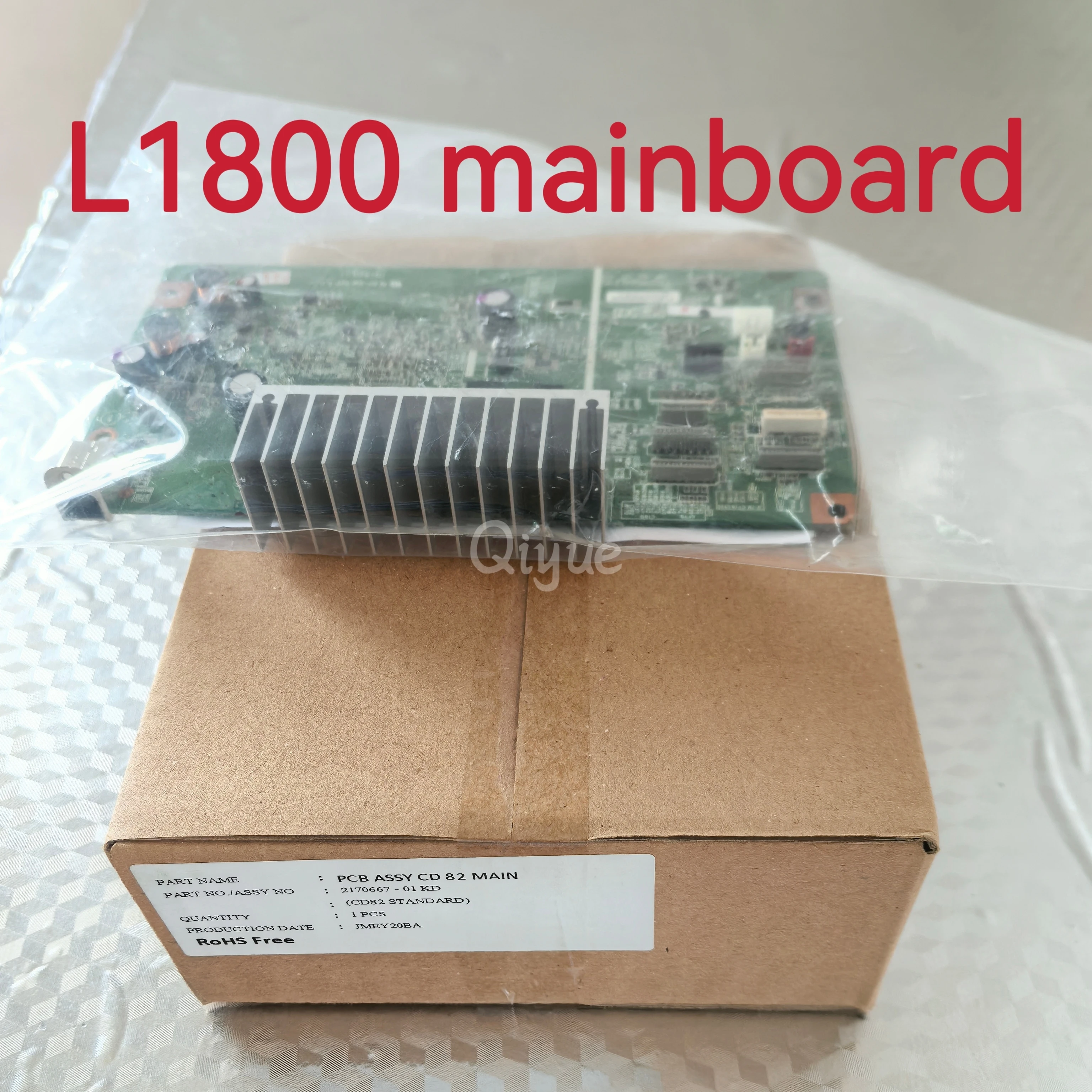Placa base original Epson L1800 para impresora, placa base para impresora A3 UV y DTF DTG, número de serie CB53MAIN, completa