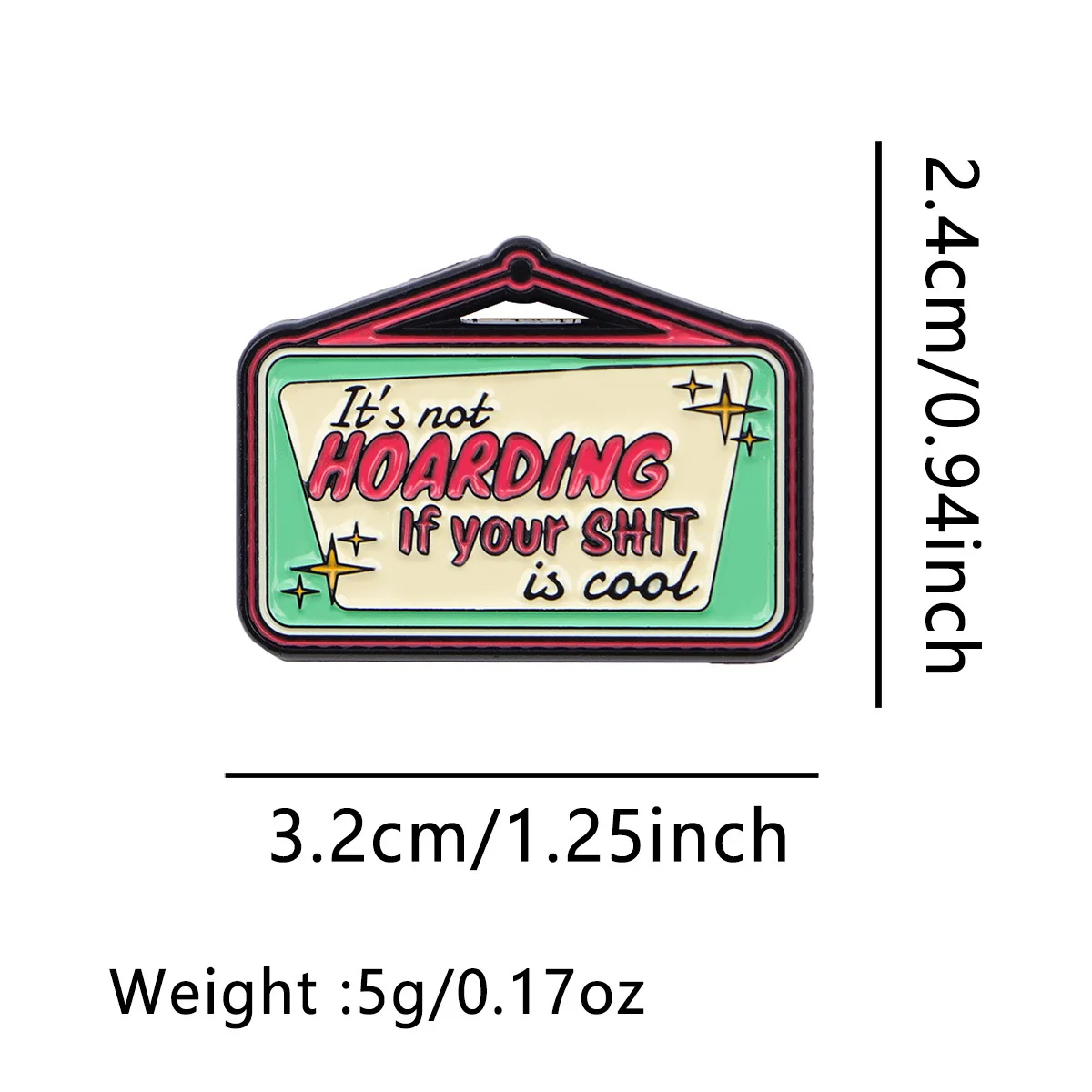Enamel Pins Quotes Brooches Cartoon Metal Badges Creative English Letter Jewelry Medal Brooches English Accessories Brooches Pin