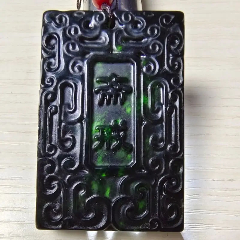 

Natural Medicine King Stone Fasting Pendant, Classic Jade Brand Jewelry for Men and Women