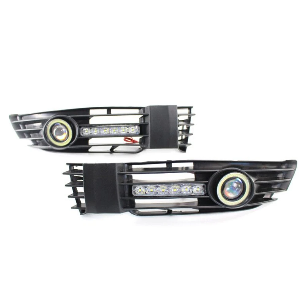 

Car Daytime Running Fog Light Grille Cover LED DRL for Passat B5 B5.5