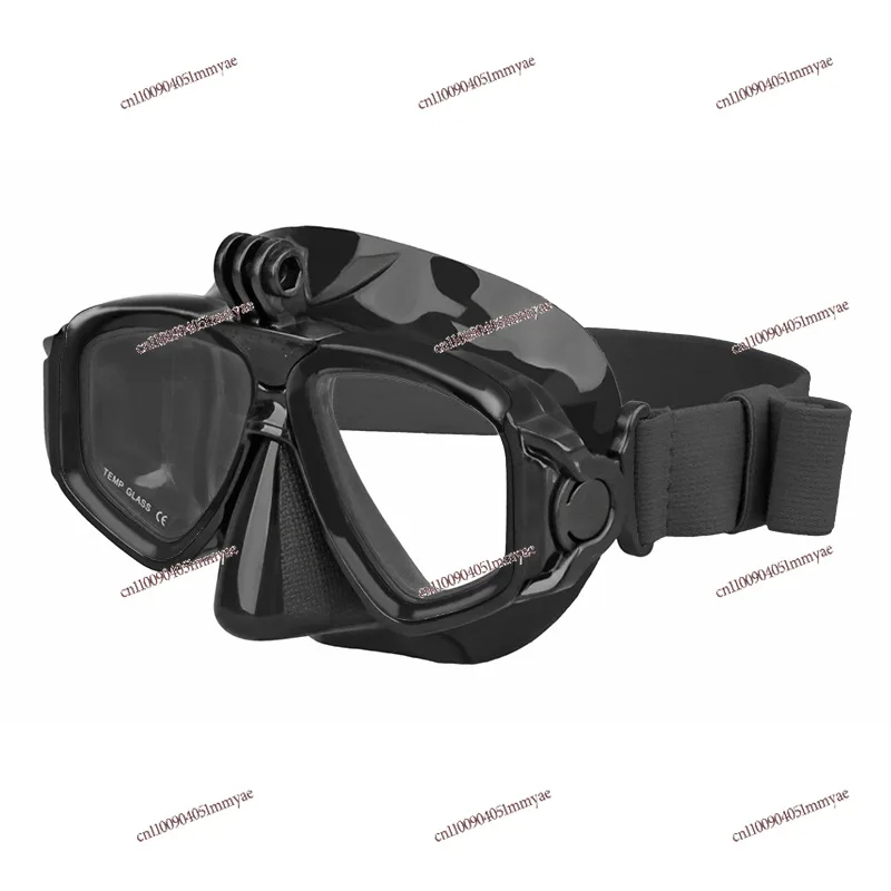 New elastic headband diving mask anti-fog frog mirror