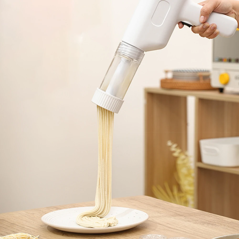 

Fully Charged Auto Noodle Maker Electric Pasta Maker Machine Noodle Package Content Part Name Rechargeable USB