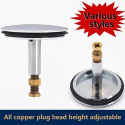 1pcs 70mm Universal Stainless Steel Basin Pop-up Drain Filter Hair Catcher Sink Strainer Bathtub Stopper Bathroom Tool