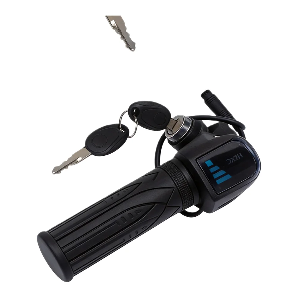 48V eBike Throttle Grip with 6PIN Interface for Electric Scooter Tricycle Motorcycle 7/8 inch 22MM Handlebar Display Kit