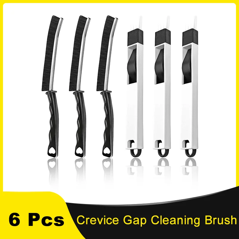 

Hard Bristle Crevice Gap Cleaning Brush for Household Use Crevice to Scrub and Clean for Bathrooms Kitchens Windows Car