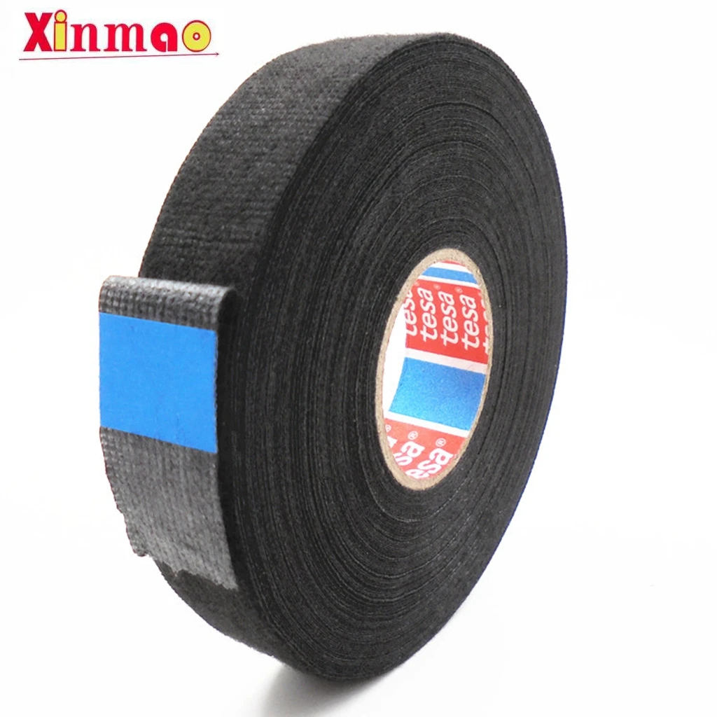 1pcs TESA 51618 flame retardant and high temperature resistant hand tear tape Volkswagen wire harness flannel electrical tape