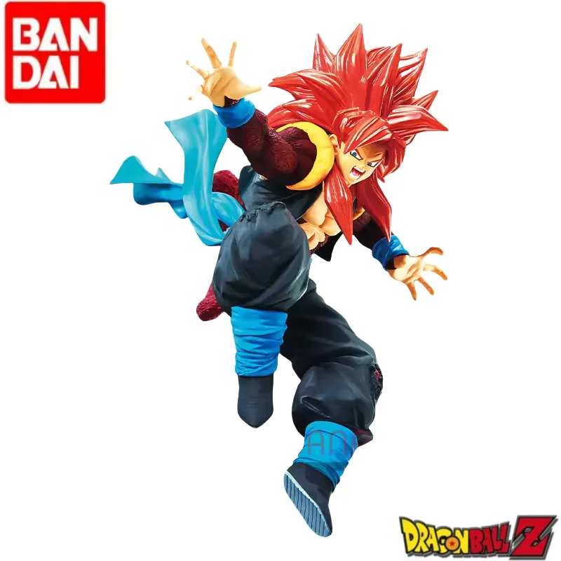 

В наличии Bandai оригинальная фигурка Dragon Ball Banpresto Gogeta, модель, украшения, аниме, игрушки, статуя, праздничные подарки, товары в стиле аниме