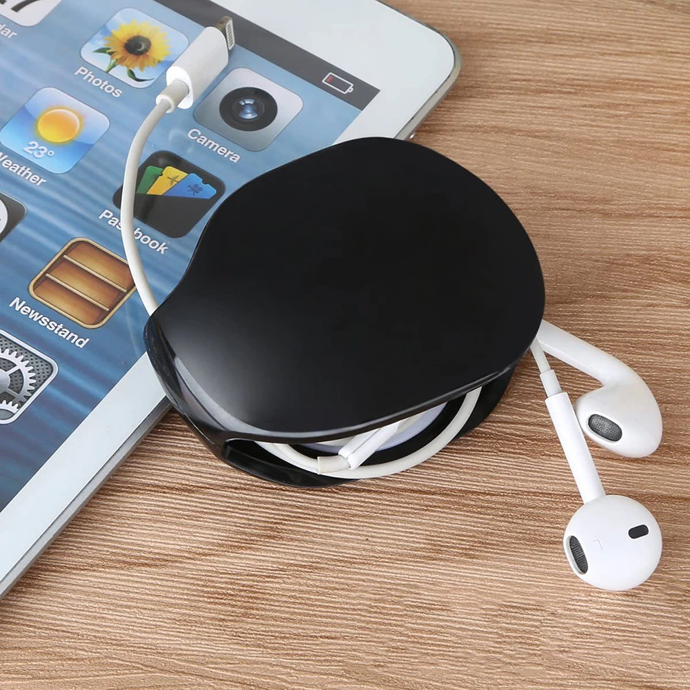 

Automatic Cord Reel AUTOMATIC Cord-Winder for Headphones Earbuds Keeps Your Headphone Tangle-free And Protected Travel-friendly