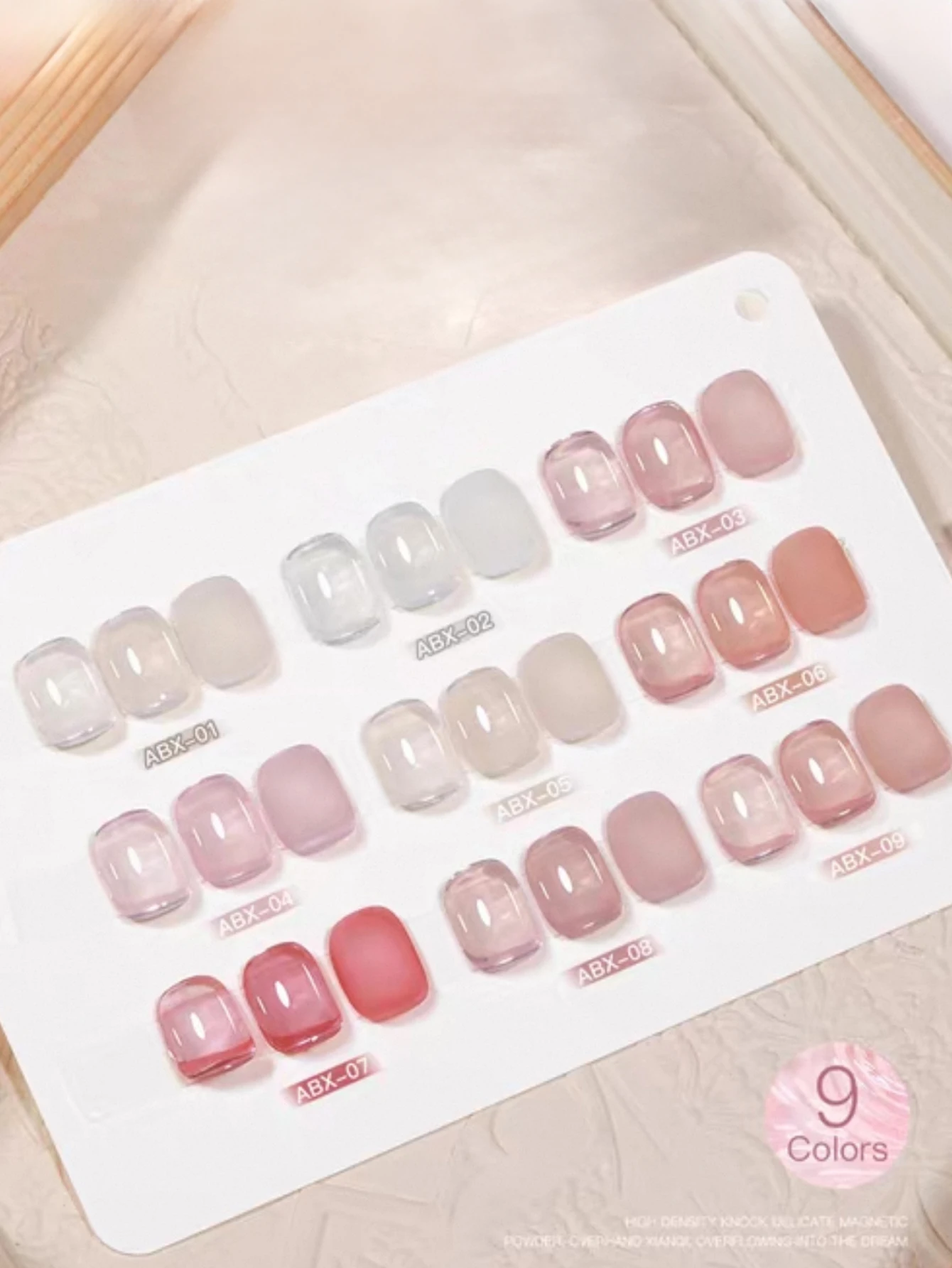 

1-9PCS 12ML Ice-clear Jelly Gel Nail Polish 2025 Best-selling Daily Whitening Temperament Lotus Pink Nude Nail Art Supplies