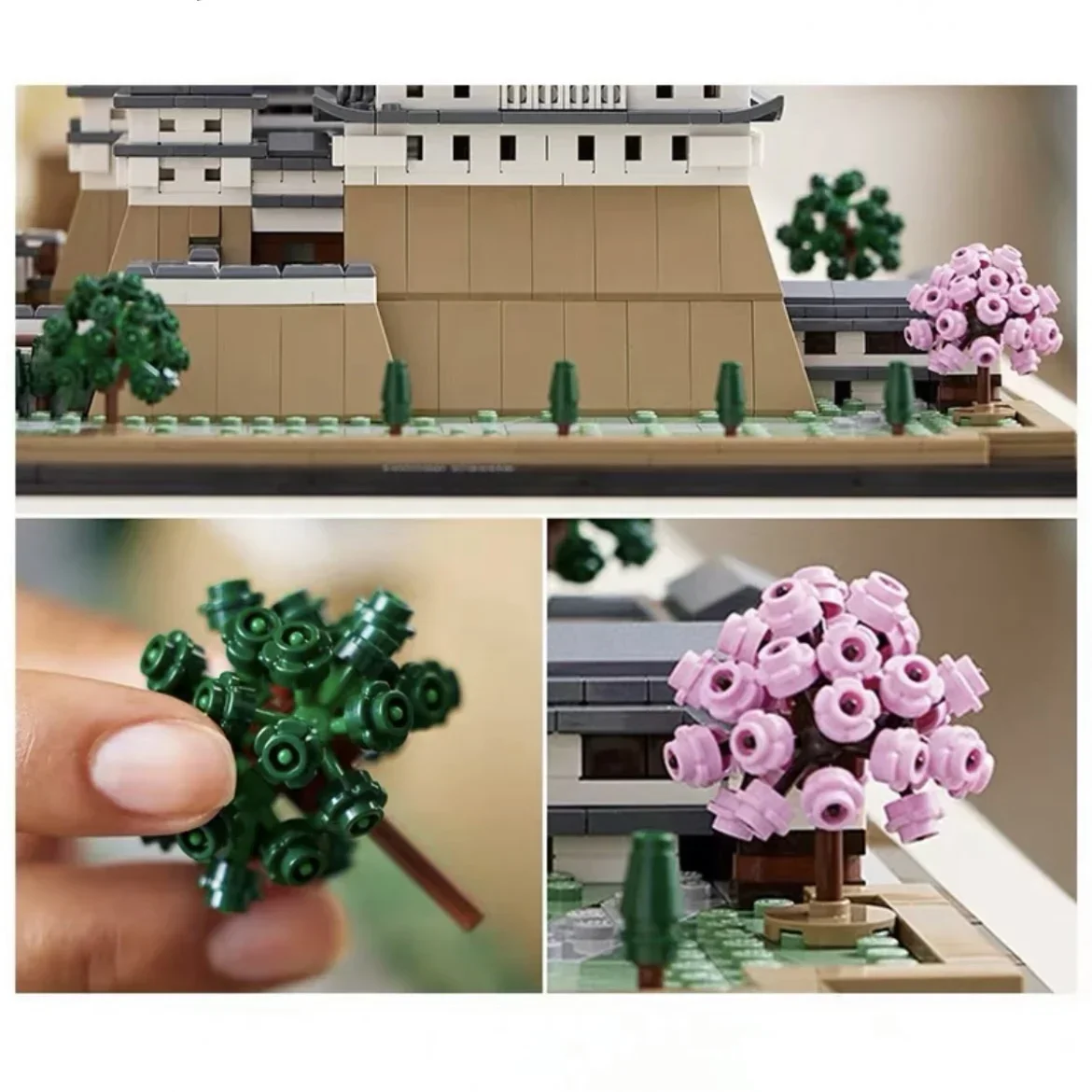 21060 Architecture Himeji Castle Set Landmarks Collection Model Building Kit for Adults Creative Gardening Japanese Culture Toy