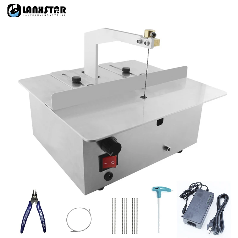 

180W Desktop Electric Jig Saw For Woodworking Craft Jewelry DIY Acrylic Cutting Machine Wire Saw Adjustable Speed